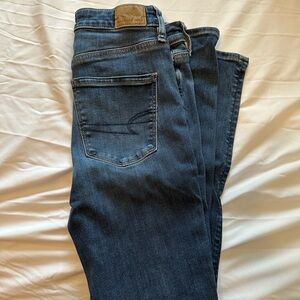 American Eagle Outfitters Super Skinny Blue Jeans